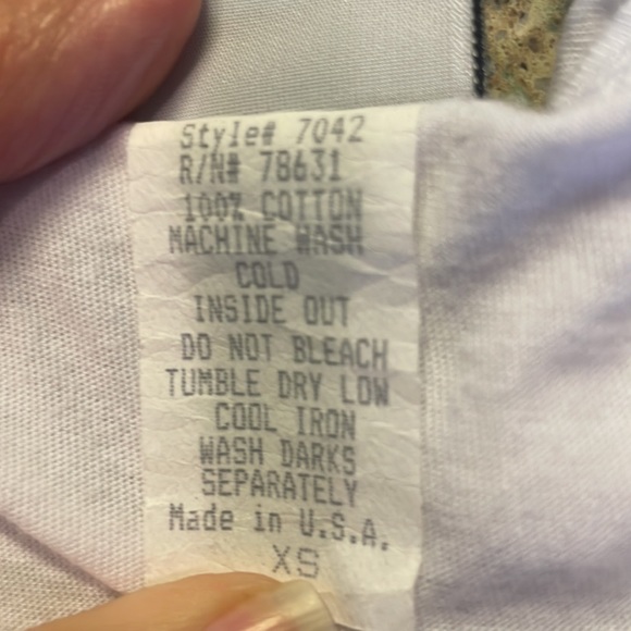 Varsity white tank top CHS women’s XS - Picture 7 of 8